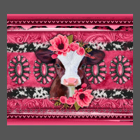 Pink Gemstone Baby Calf Western Valentines Day Zipper Hoodie | Teevron