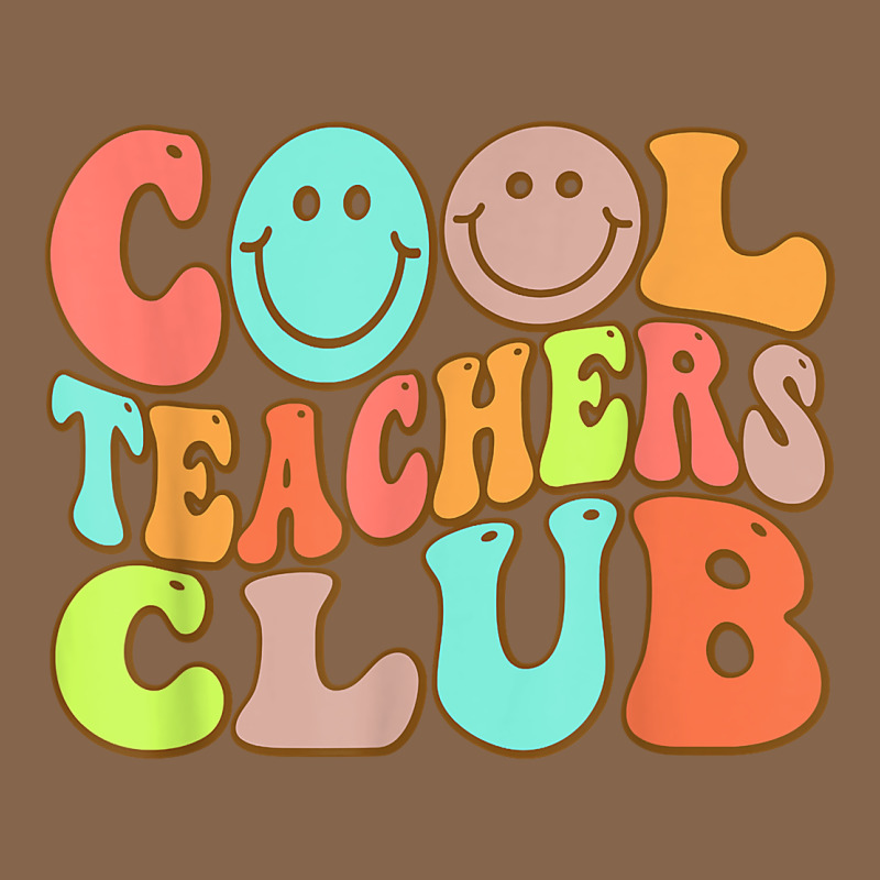 Cool Teachers Club Funny Smile Teachers Club Squad T Shirt Premium Tee by DesignPulse | Teevron