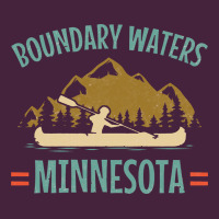 Retro Boundary Waters Canoe Minnesota Premium Tee | Teevron