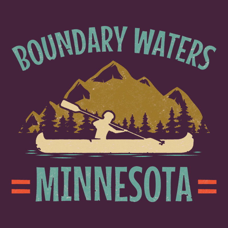 Retro Boundary Waters Canoe Minnesota Premium Tee by DesignPulse | Teevron