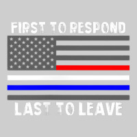 Police Fire Ems First Responder American Flag Firefighter T Shirt Premium Tee | Teevron