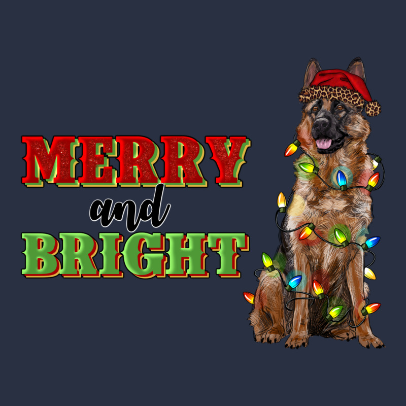 Merry And Bright German Shepherd Heavyweight Sweatshirt by RanaPortraitStore | Teevron