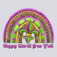 Happy Mardi Gras Y'all Rainbow Zipper Hoodie | Teevron