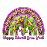 happy mardi gras y'all rainbow | Teevron