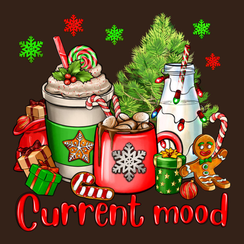 Current Mood Christmas Heavy Core Tee by OliviaCreatesArt | Teevron
