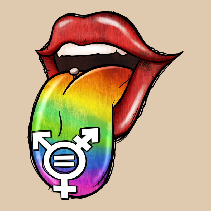 Pride Lgbt Sign Tongue Heavyweight Sweatshirt by Jasminsmagicworld | Teevron