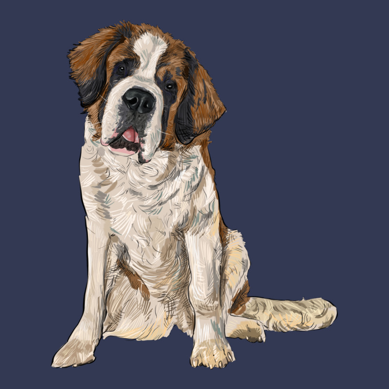 Saint Bernard Heavyweight Hoodie by RanaPortraitStore | Teevron