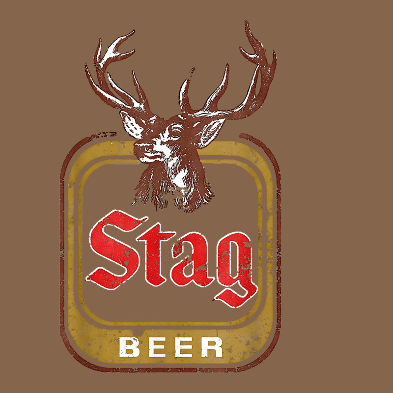 Vintage Stag Beer, Distressed Premium Tee by Craftify | Teevron