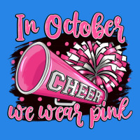 In October We Wear Pink Cheer Premium Hoodie | Teevron