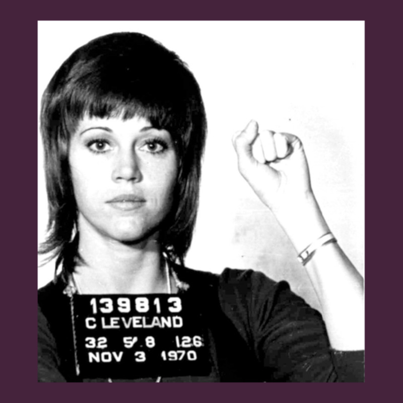 Jane Fonda Mugshot Gift Premium Tee by Craftify | Teevron