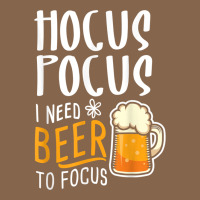 Hocus Pocus I Need Beer To Focus Funny Halloween Witch 1 Premium Tee | Teevron