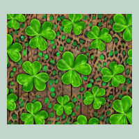 Saint Patricks Day Shamrock And Leopard Zipper Hoodie | Teevron