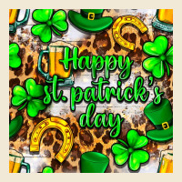 Happy St. Patrick's Day Pattern Digital Paper Premium Tee | Teevron