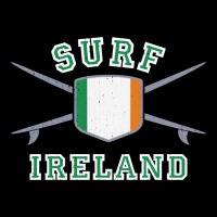Ireland Surfing Hoodie  Irish Flag Surfboards Design Premium Tee | Teevron