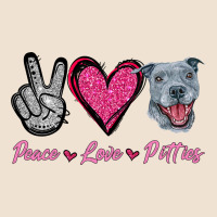 Peace Love Pitties Urban Heavy Tee | Teevron