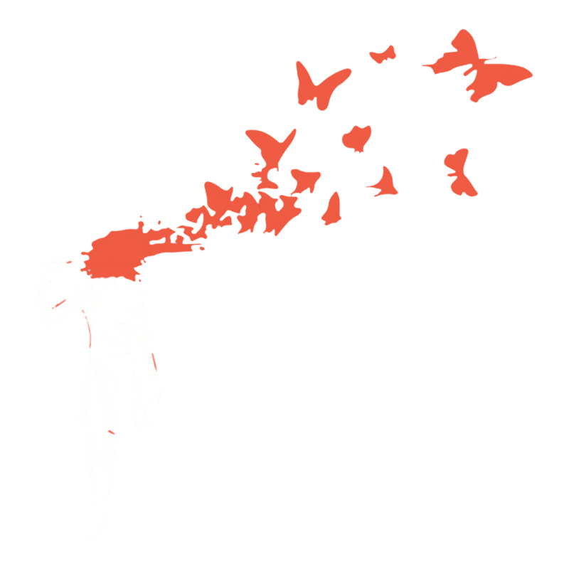 Banksy Headshot Butterfly Premium Tee by ArtChic | Teevron