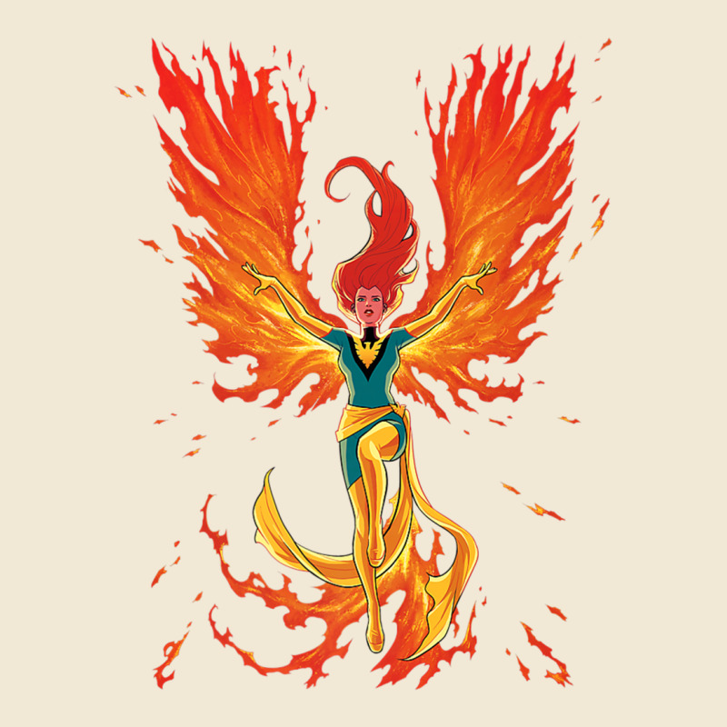 X-men Jean Grey Phoenix Cosmic Flames Premium Tee by ArtChic | Teevron