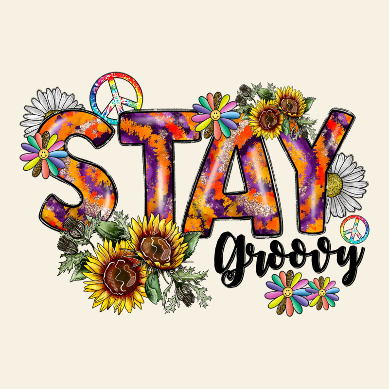 Stay Groovy Vintage Tee by CowhideDigitalArt | Teevron