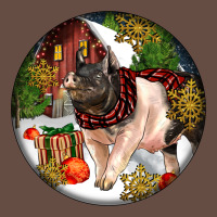 Hampshire Sow Pig Christmas Long Sleeve Tee | Teevron