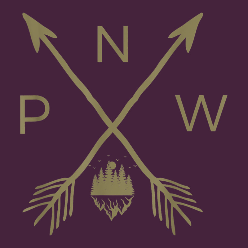 Pacific Northwest Mountain  Cool Pnw Pacific Northwest T Shirt Premium Tee by ArtChic | Teevron