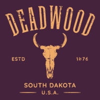 Deadwood South Dakota Usa Vintage Distressed Style Design Long Sleeve Premium Tee | Teevron