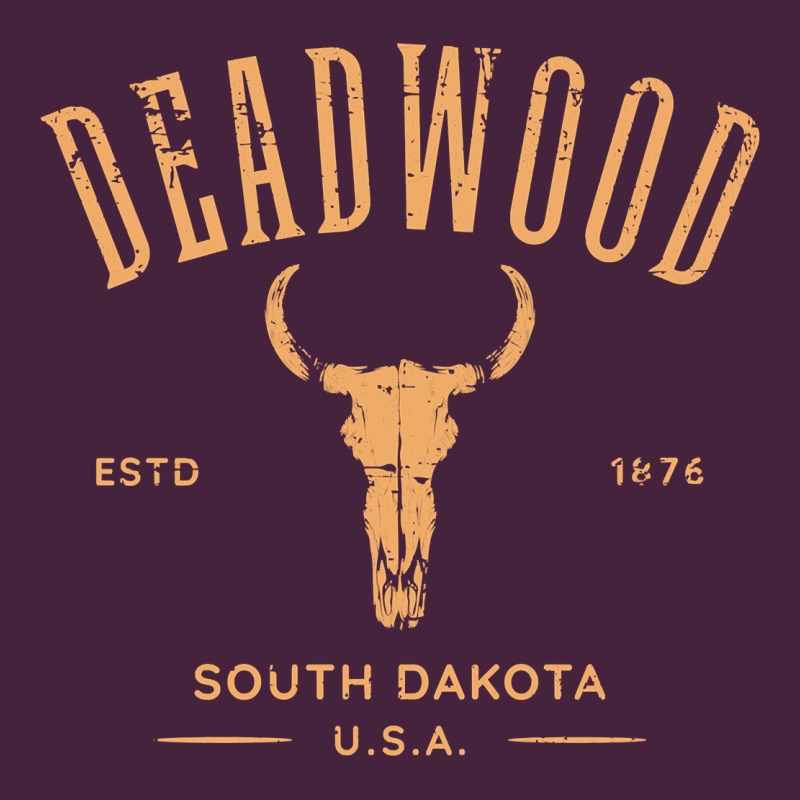 Deadwood South Dakota Usa Vintage Distressed Style Design Long Sleeve Premium Tee by StudioElite | Teevron