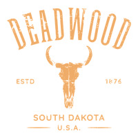 deadwood south dakota usa vintage distressed style design long sleeve | Teevron