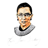 Rbg Ruth Bader Ginsburg Feminist T Shirt   Signature Art Premium Tee | Teevron