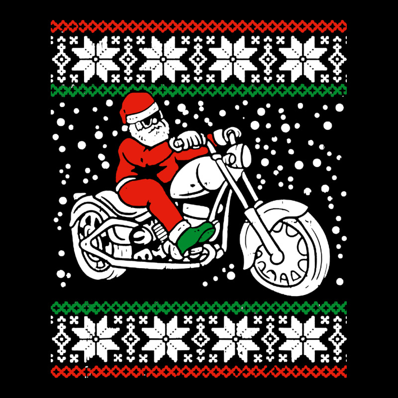 Santa Ridin Motocycle Premium Tee by StudioElite | Teevron