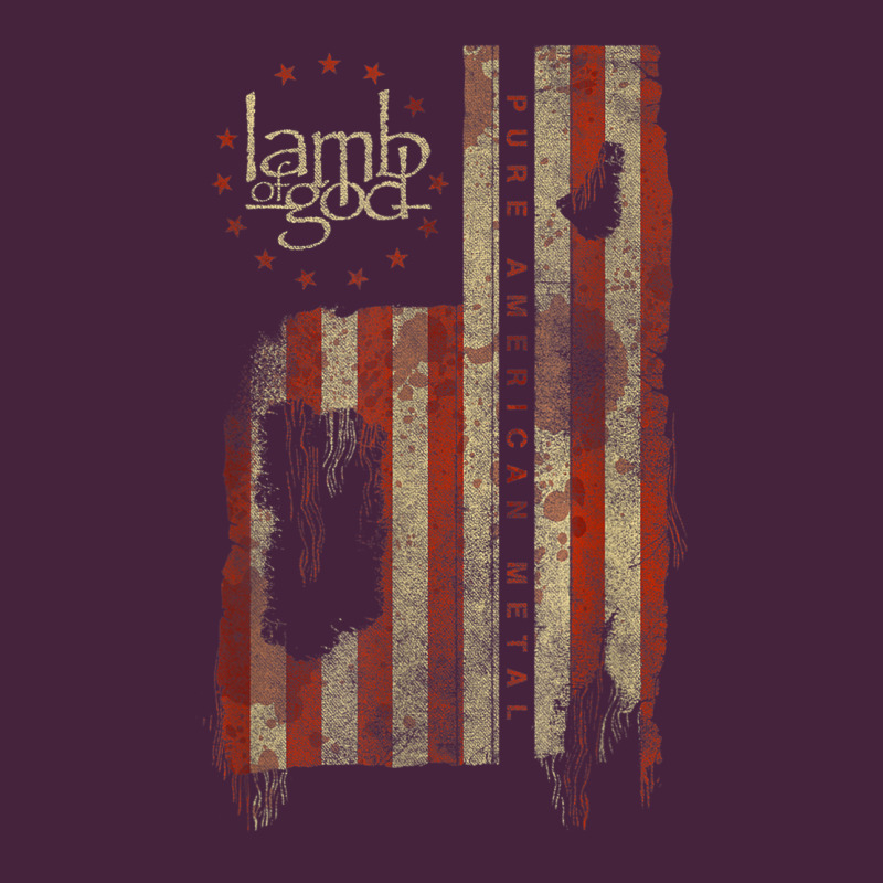 Lamb Of God, Pure American Metal Flag Premium Tee by StudioElite | Teevron
