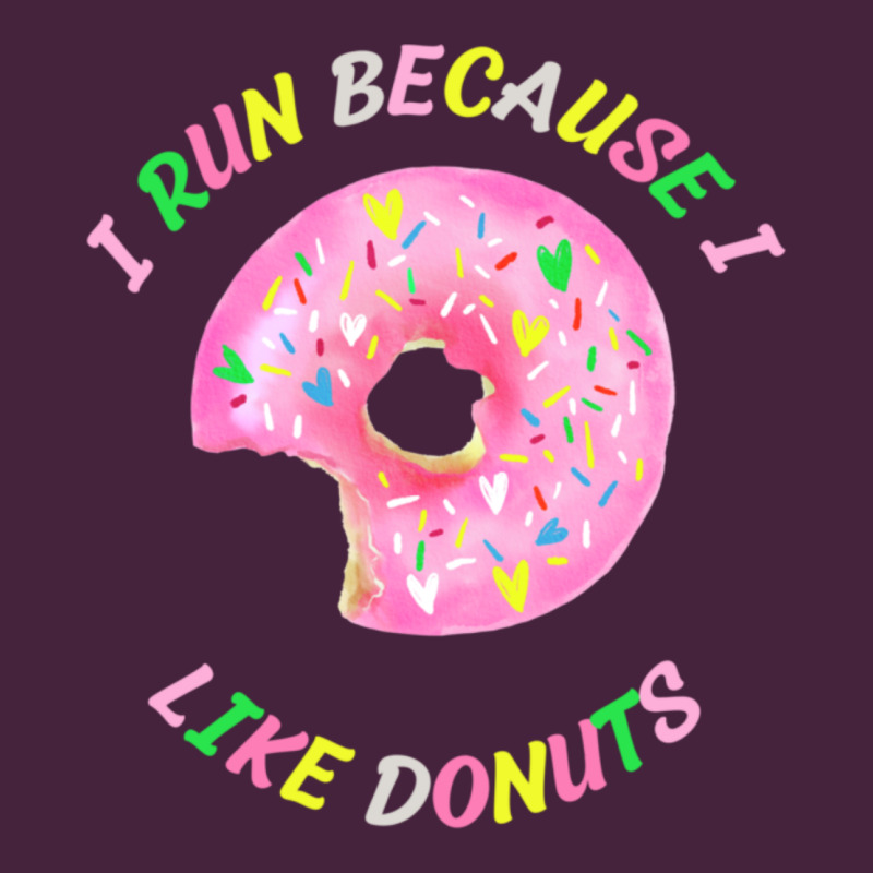 I Run Because I Like Donuts Premium Tee by StudioElite | Teevron