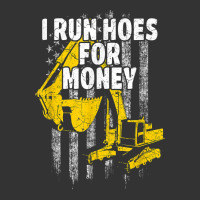 heavy equipment operator i run hoes for money usa flag t shirt | Teevron
