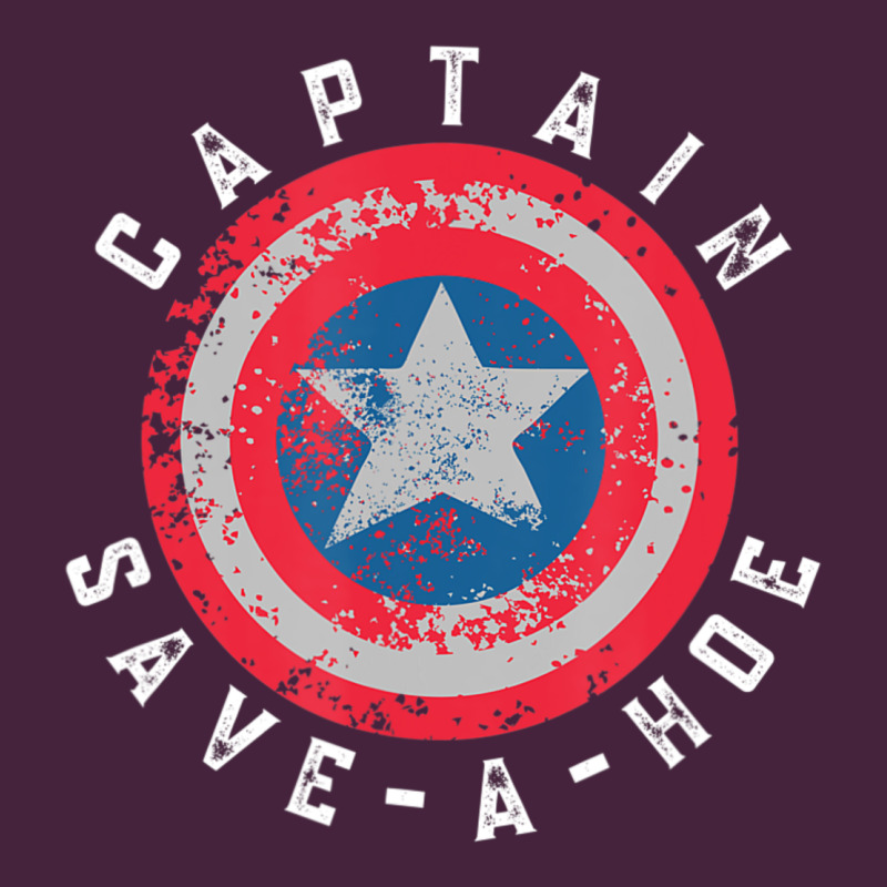 Captain Save-a-hoe Vintage Funny Retro Premium Tee by StudioElite | Teevron