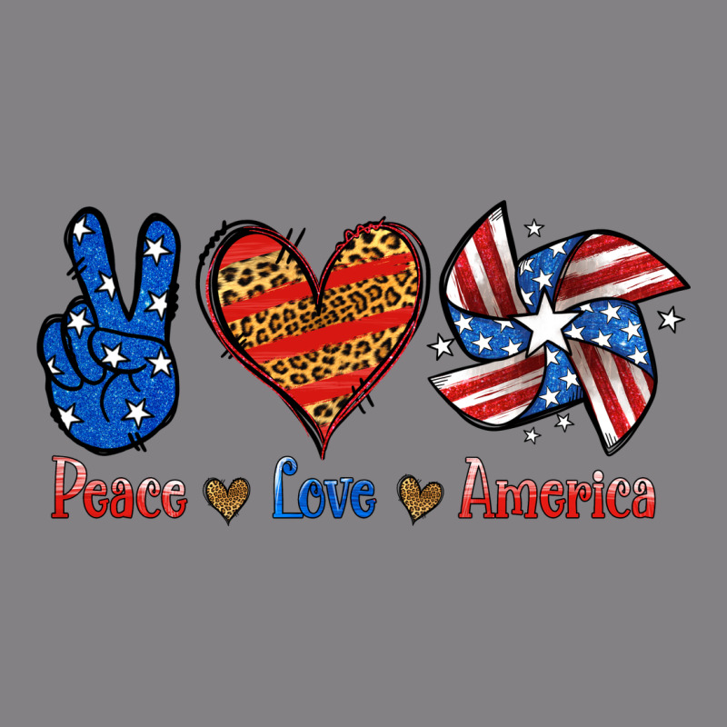 Peace Love America Heavyweight Hoodie by Jasminsmagicworld | Teevron