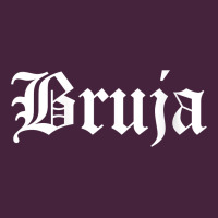 Womens Bruja Old English Chola Witchy V Neck T Shirt Premium Tee | Teevron