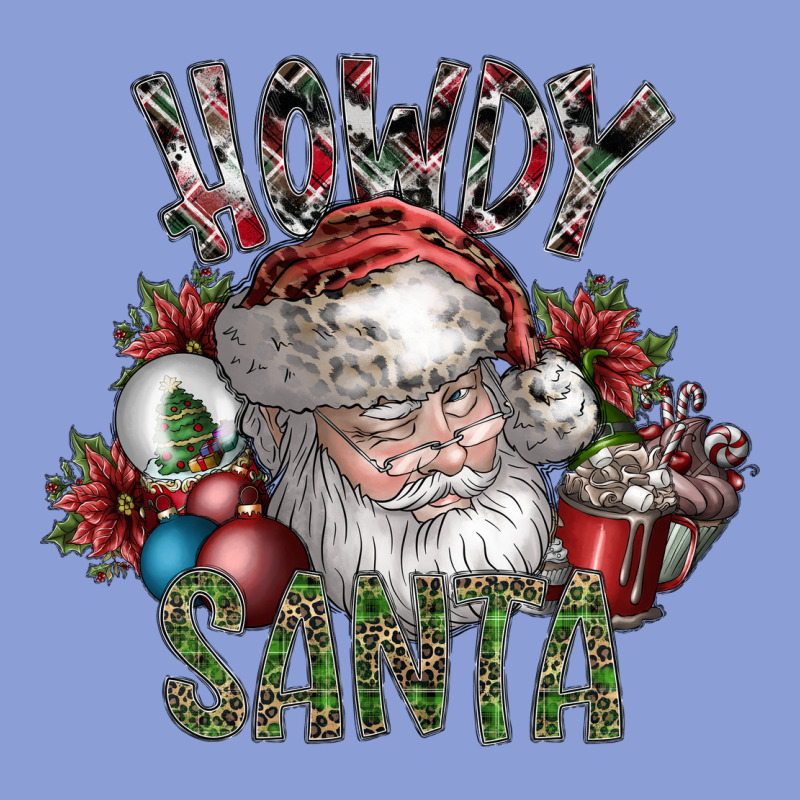 Howdy Santa Long Sleeve Tee by SublimationCraftShop | Teevron