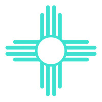 New Mexico Zia Sun in Turquoise Blue | Teevron