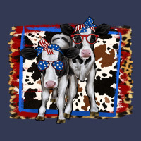 4th Of July Cows Holstein Cows Heavyweight Hoodie | Teevron
