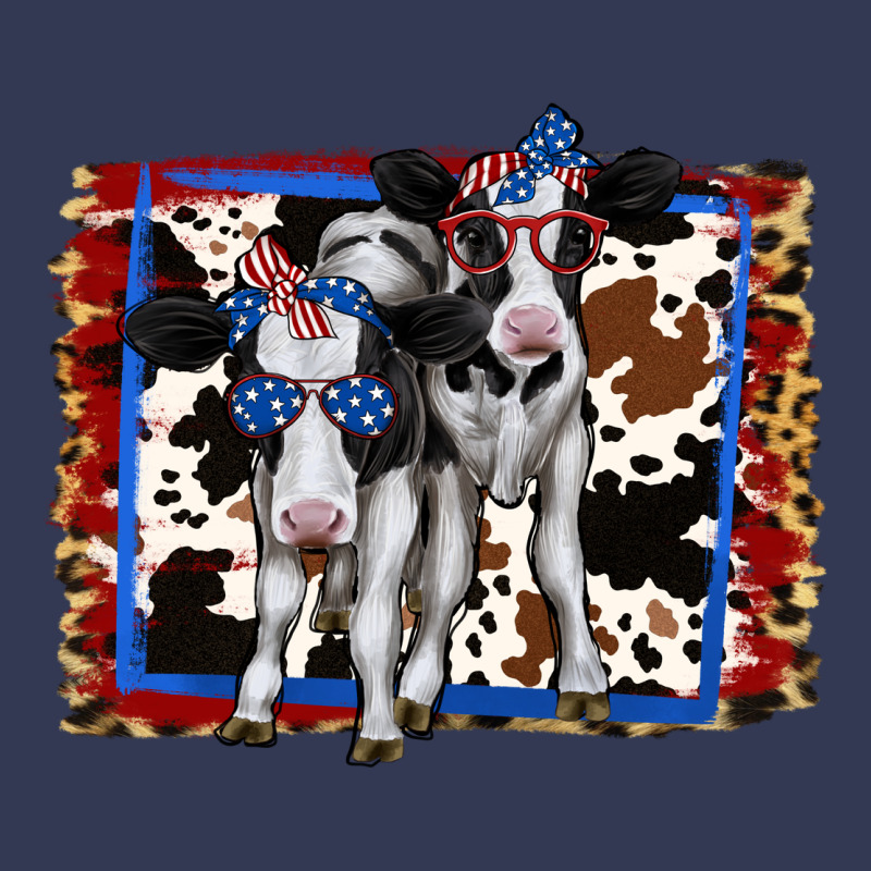 4th Of July Cows Holstein Cows Heavyweight Hoodie by Jasminsmagicworld | Teevron