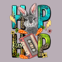 Western Hip Hop Bunny Easter Day Vintage Tee | Teevron