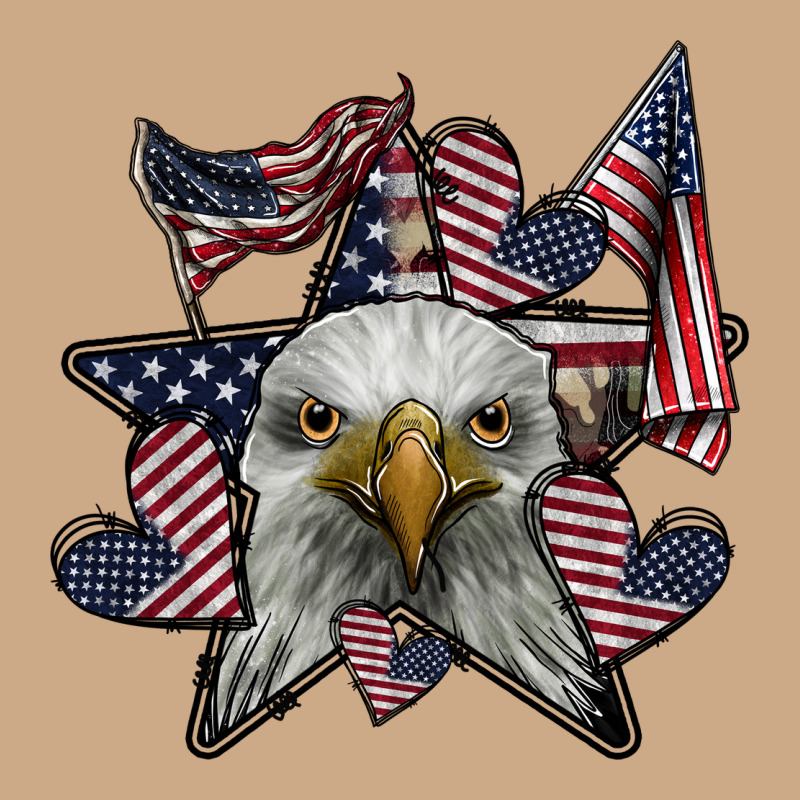 Eagle Star Png Vintage Hoodie by SublimationCraftShop | Teevron