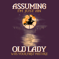 Assuming I'm Just An Old Lady Was Your First Mistake Witch Premium Tee | Teevron