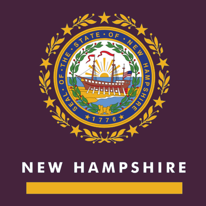 New Hampshire State Flag New Premium Tee by SnappyArt | Teevron