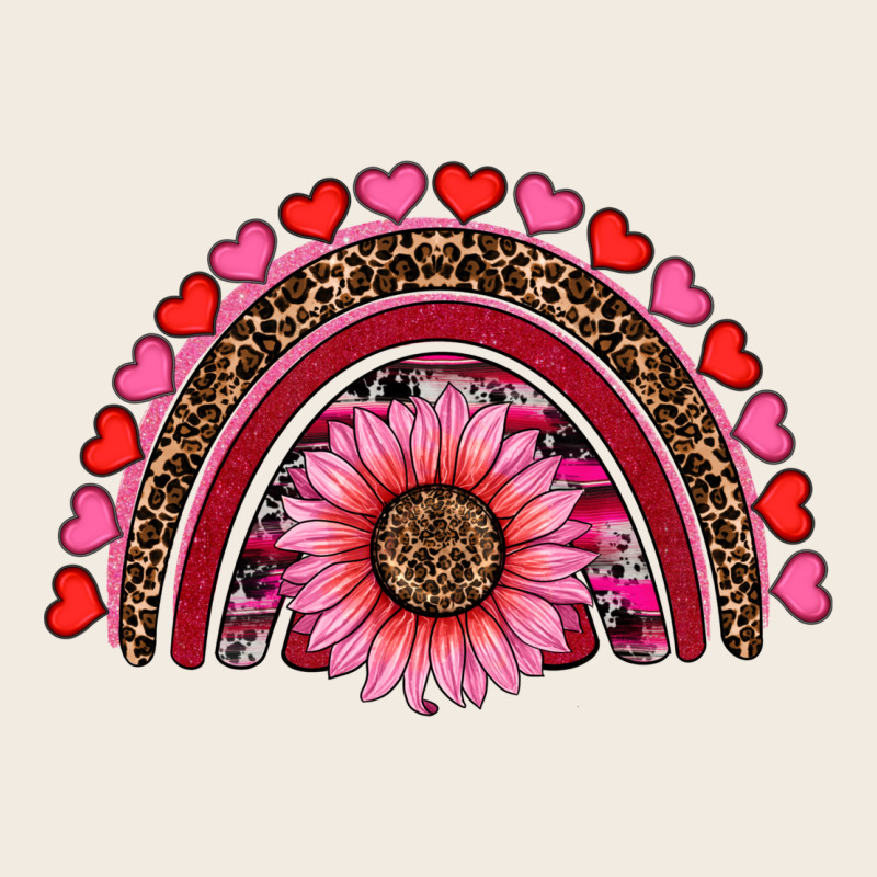 Valentine's Day Sunflower Rainbow Premium Sweatshirt by RanaPortraitStore | Teevron