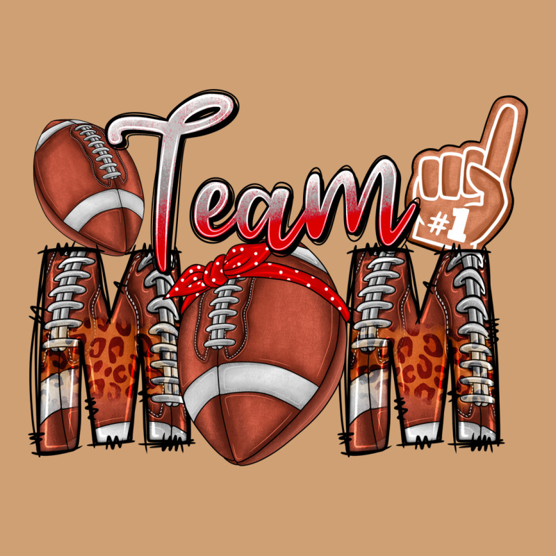 Team Mom Vintage Tee by CowhideDigitalArt | Teevron