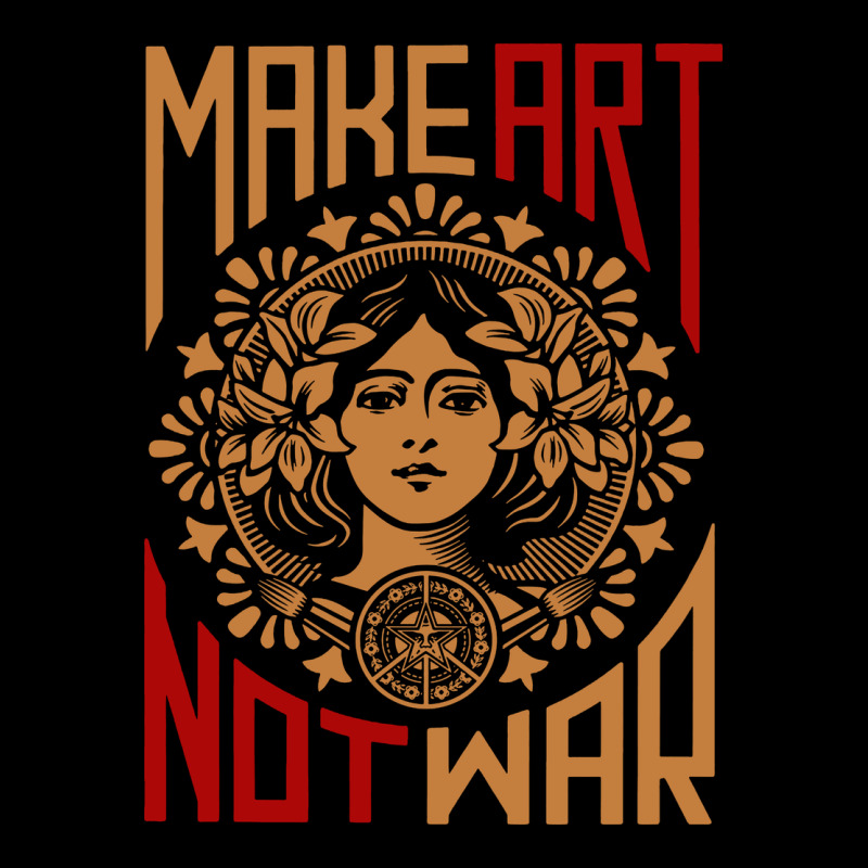 Make Art Not War Symbol Premium Tee by FloraArt | Teevron