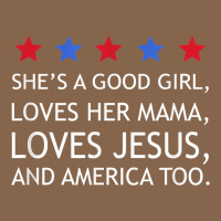 She's A Good Girl, She's Loves Her Mama, Loves Jesus T Shirt Premium Tee | Teevron