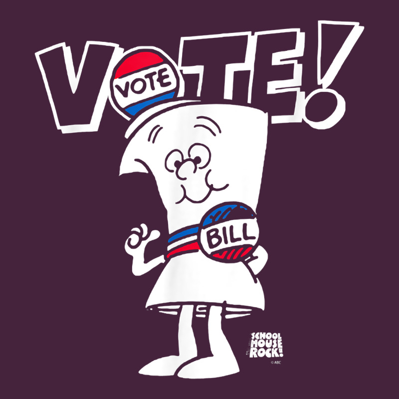 Schoolhouse Rock Vote With Bill With White Type T Shirt Premium Tee by FloraArt | Teevron