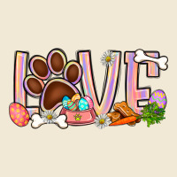 Easter Love Dog Paw Premium Tee | Teevron