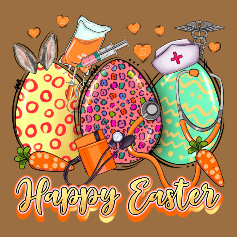 Happy Easter Eggs Nurse Vintage Tee by LillyAllenDesigns | Teevron